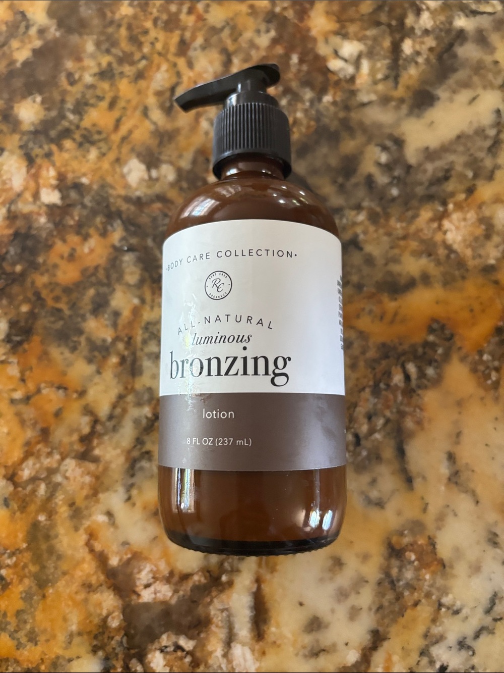 Rowe Casa All Natural Luminous Bronzing Lotion - Bronze Bottle
